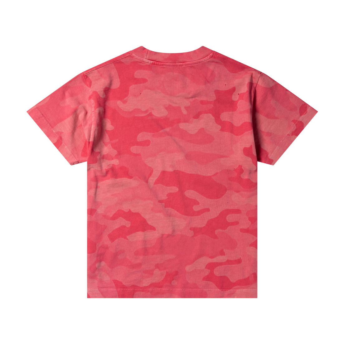 Aries Aged Camo SS Tee Pink