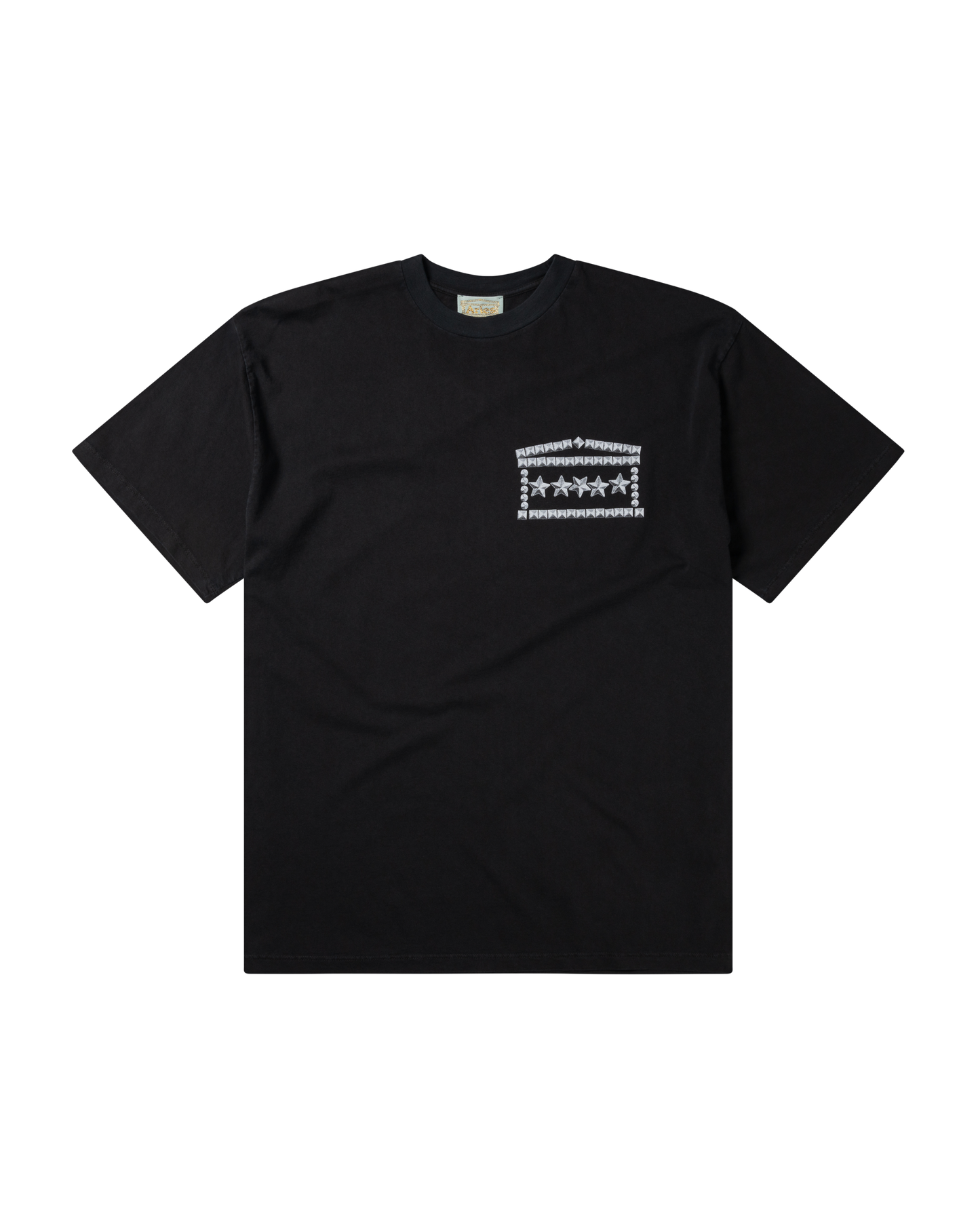 Aries Faded Studmegeddon SS Tee Black