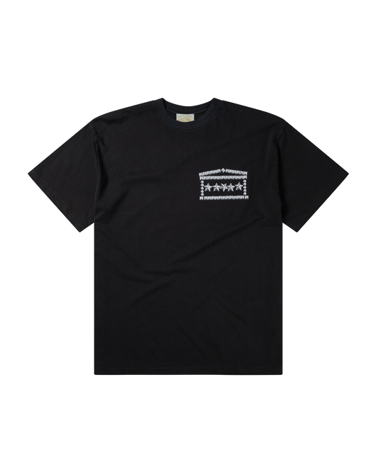 Aries Faded Studmegeddon SS Tee Black
