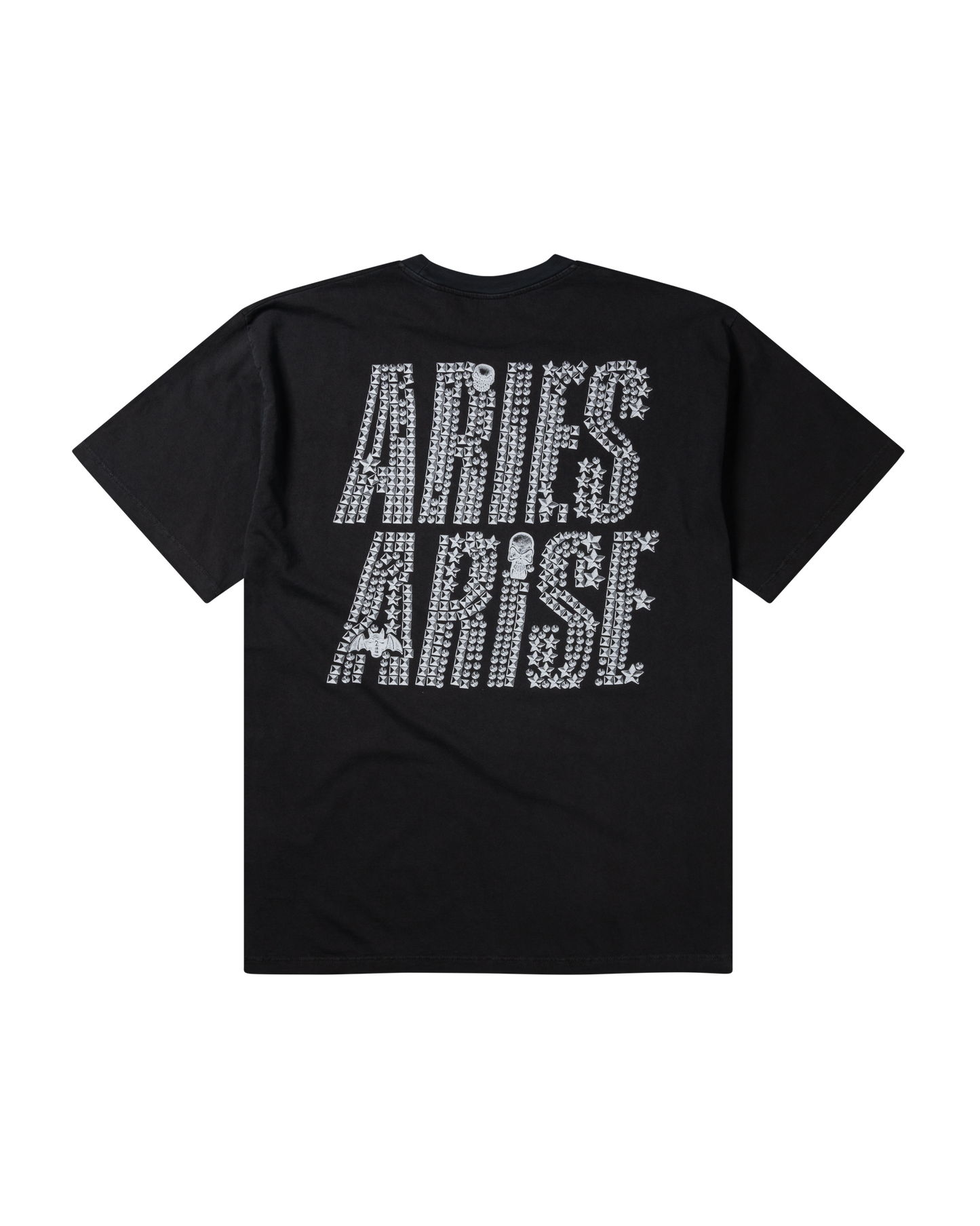Aries Faded Studmegeddon SS Tee Black