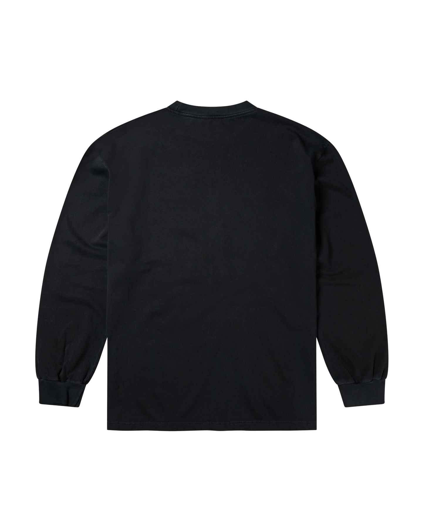 Aries Faded Grunge LS Tee Black
