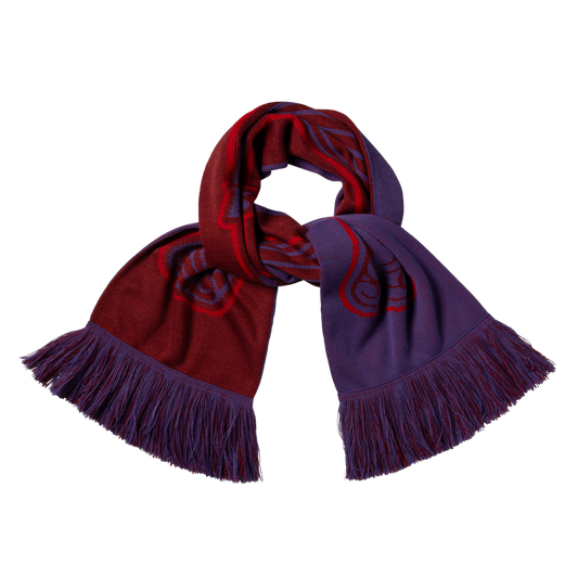 Aries Column Scarf Scarf Purple