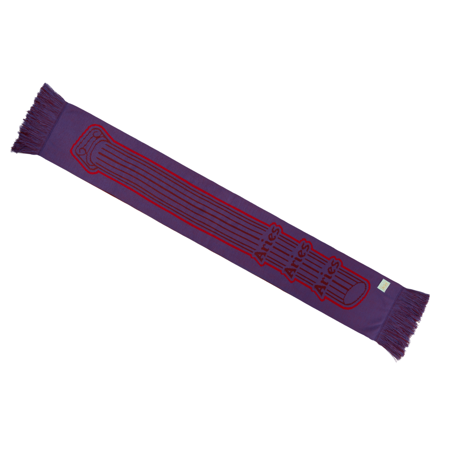 Aries Column Scarf Scarf Purple