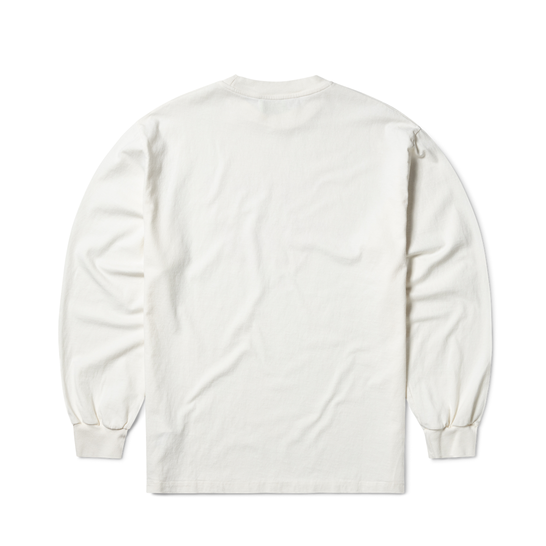 Aries Faded Cola LS Tee Off White