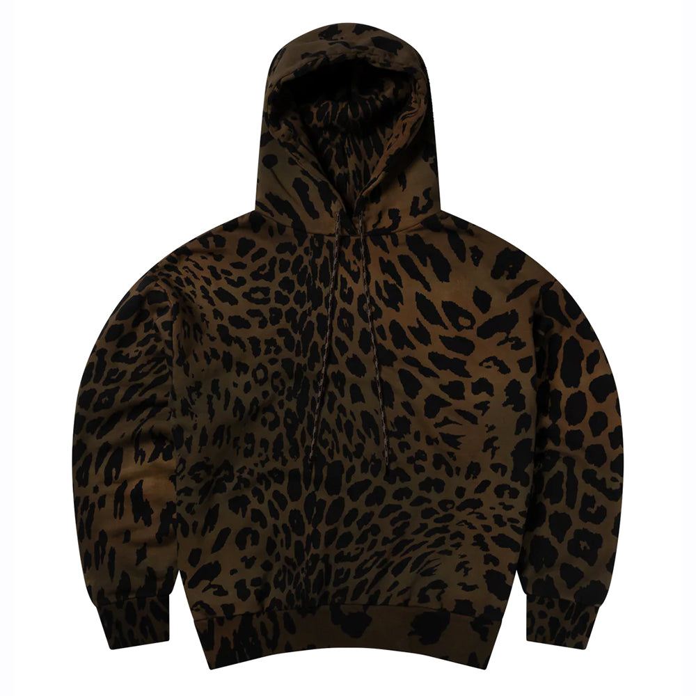 Aries Leopard Tie Dye Hoodie Multi