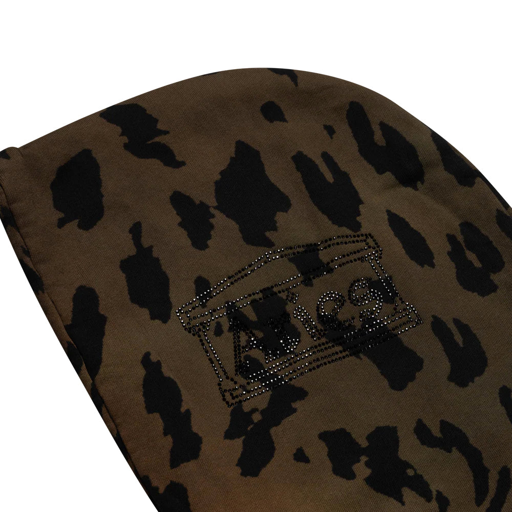 Aries Leopard Tie Dye Hoodie Multi