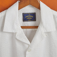 Load image into Gallery viewer, Portuguese Flannel Atlantico Camp Collar White
