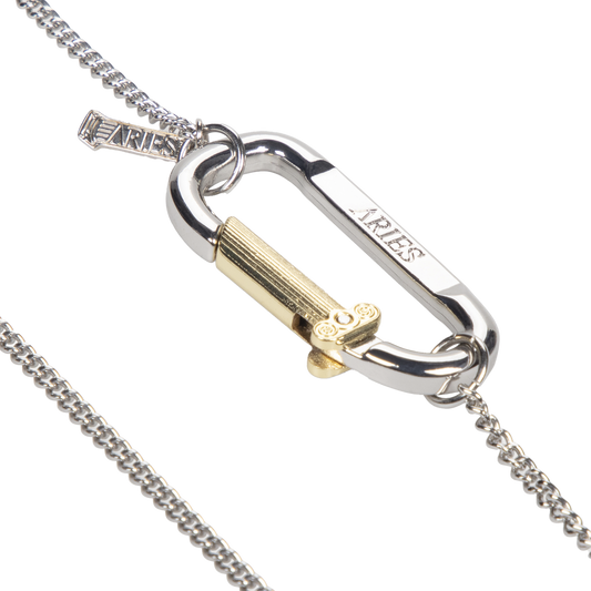 Aries Mini Carabiner Chain Necklace