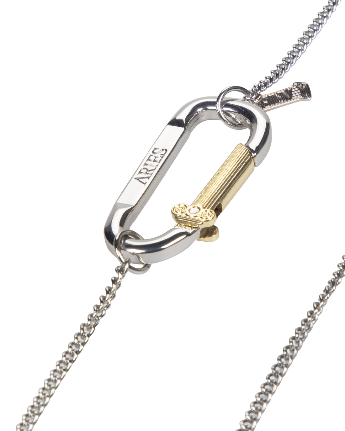 Aries Mini Carabiner Chain Necklace