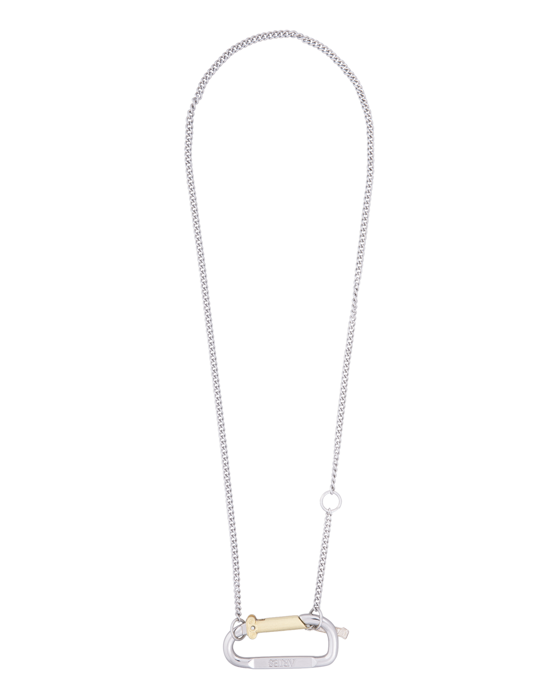 Aries Mini Carabiner Chain Necklace