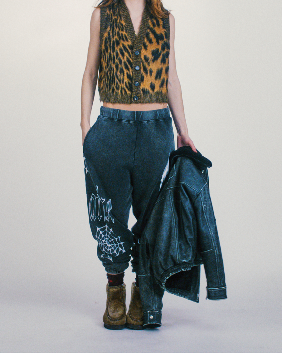 Aries Aged Overlord Sweatpants Black