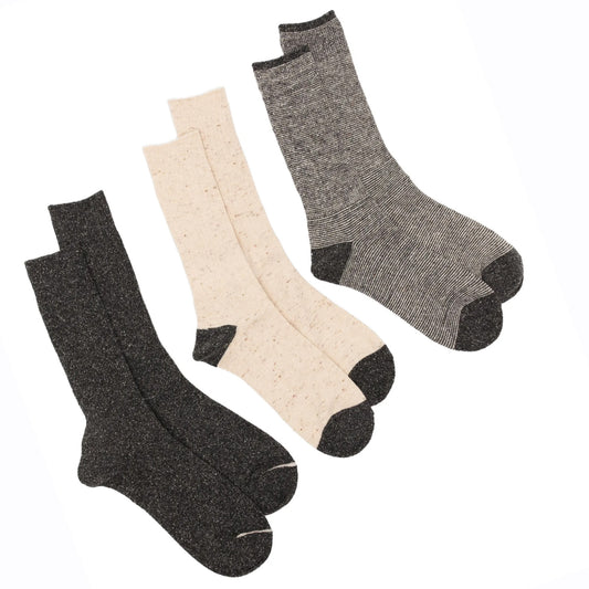 Anonymous Ism Nep American Rib Crew 3 Pack Charcoal