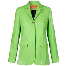 Load image into Gallery viewer, Stine Goya Archi Jacket Neon Green

