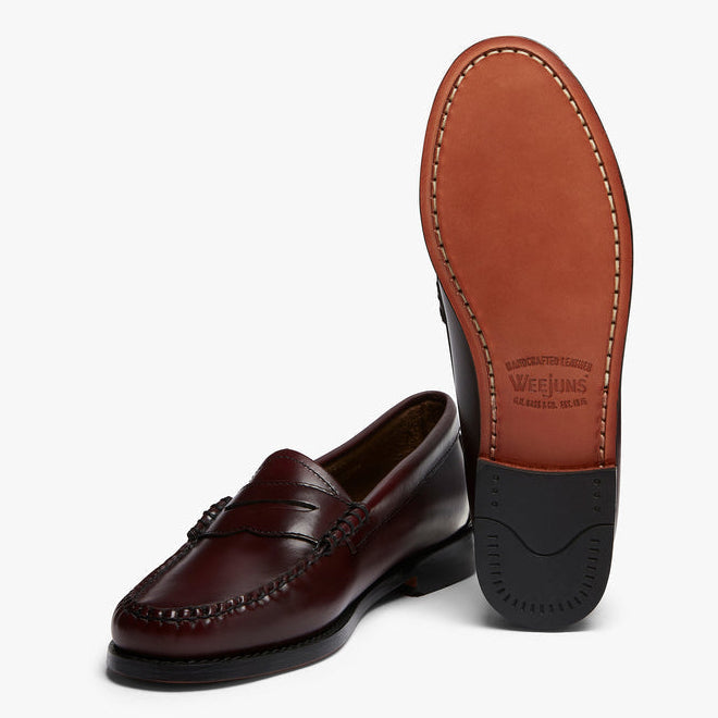 G.H.Bass Weejuns Penny Loafers Wine Leather