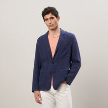 Load image into Gallery viewer, Hartford Jobby Woven Jacket Deep Blue
