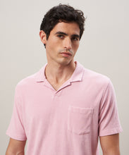 Load image into Gallery viewer, Hartford Terry Cotton Polo Coral
