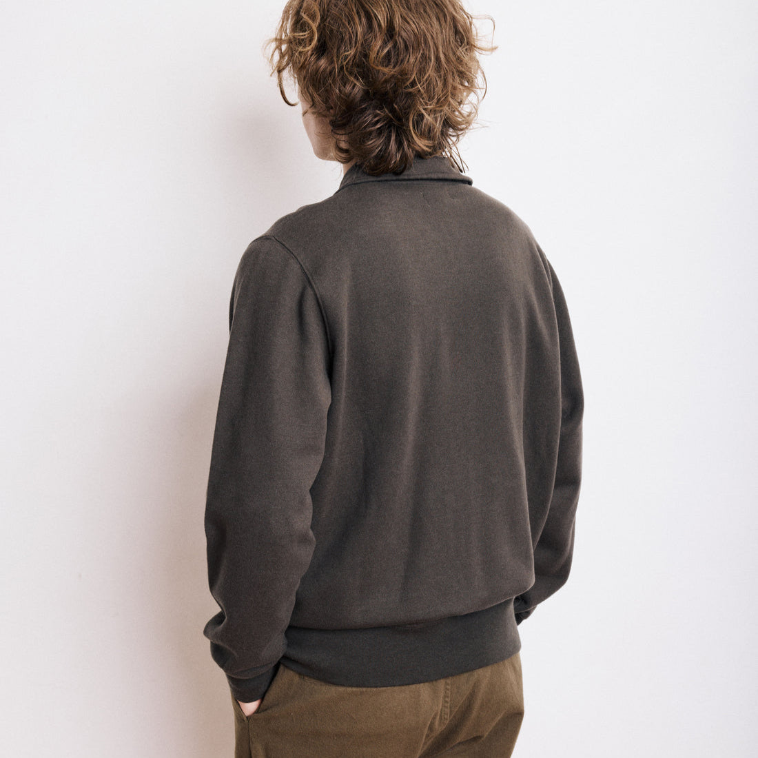 Hartford Sweatshirt Track Jacket Camo