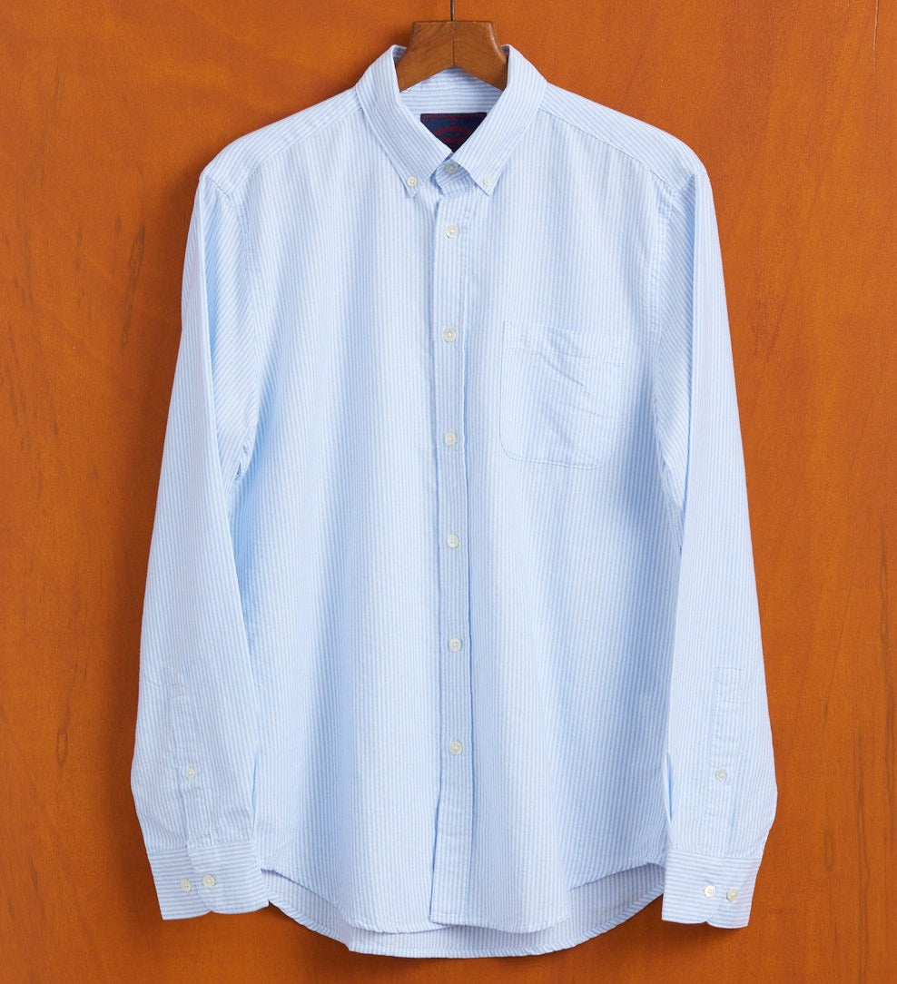Portuguese Flannel Belavista Stripe Blue