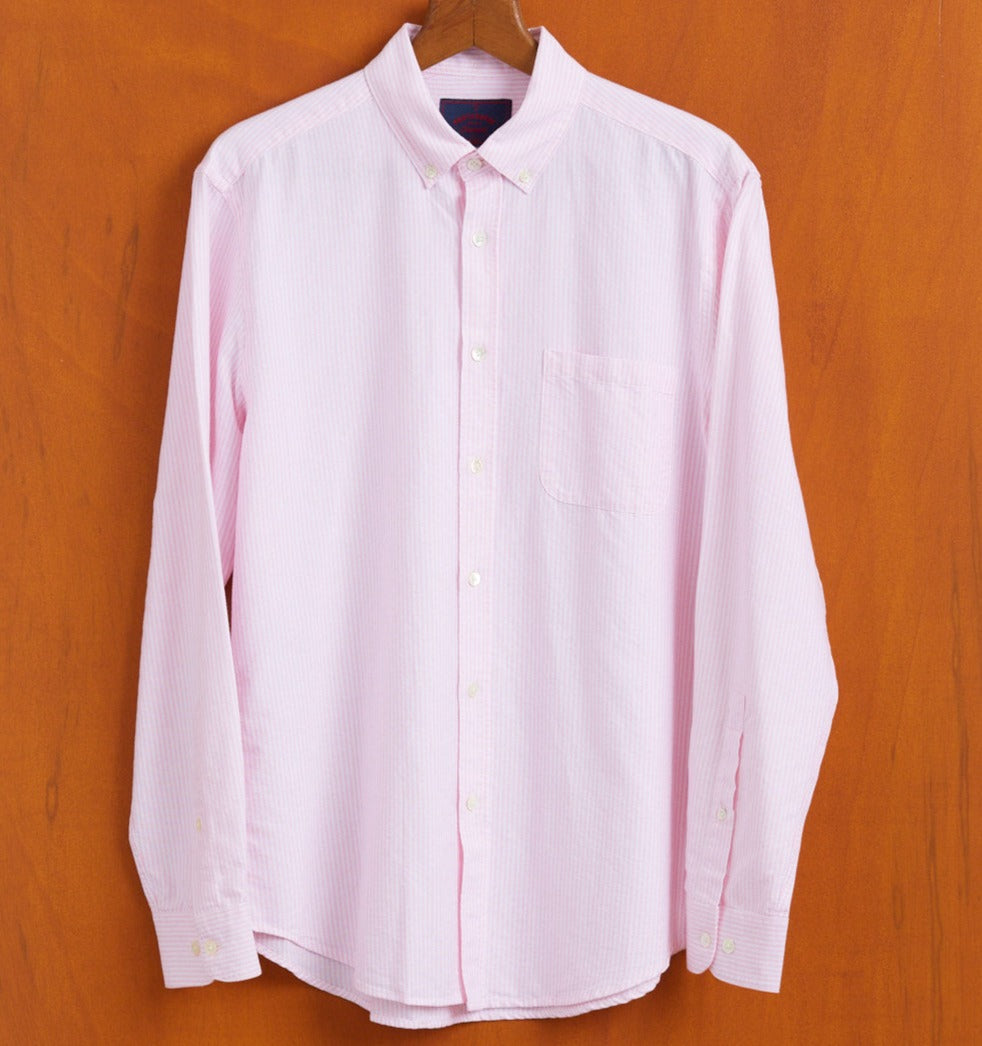 Portuguese Flannel Belavista Stripe Pink