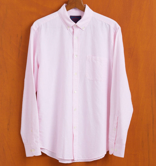 Portuguese Flannel Belavista Stripe Pink
