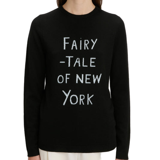 Bella Freud Fairytale of New York Black and Pale Blue