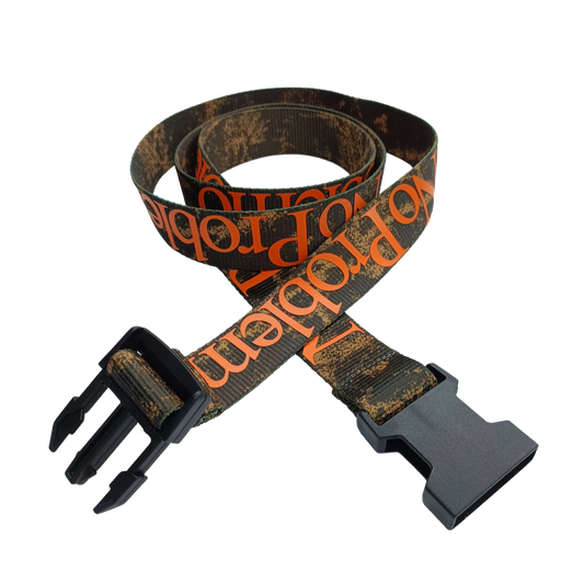 No Problemo Webbing Belt Camo