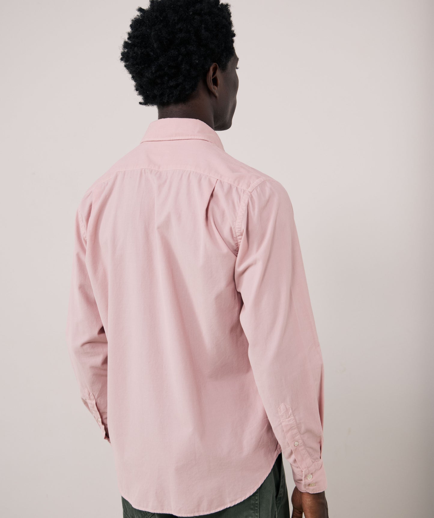 Hartford Woven Paul Pat Shirt Old Pink