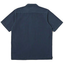 Load image into Gallery viewer, Universal Works Camp Shirt II  Gardenia Lycot Navy
