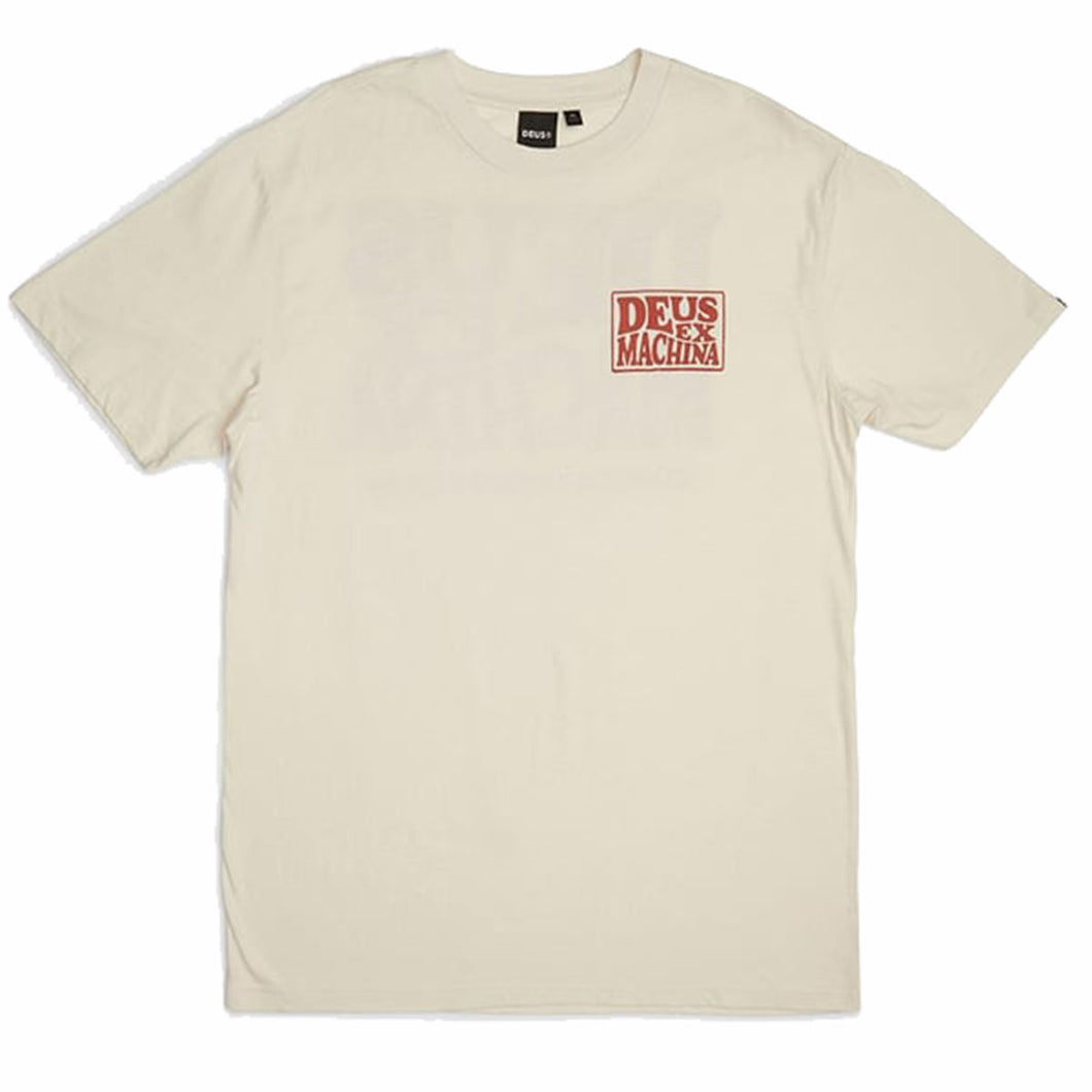 Deus Ex Machina County T-Shirt Vintage White