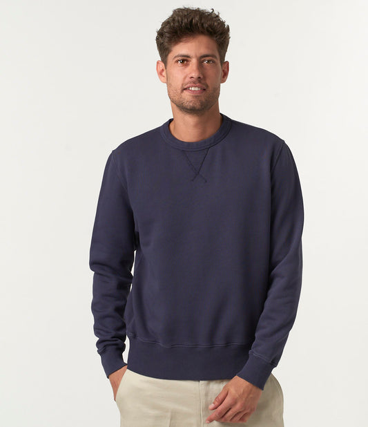 Merz b. Schwanen CSW28 Organic Sweatshirt Denim Blue