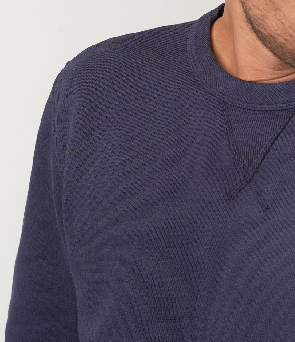 Merz b. Schwanen CSW28 Organic Sweatshirt Denim Blue