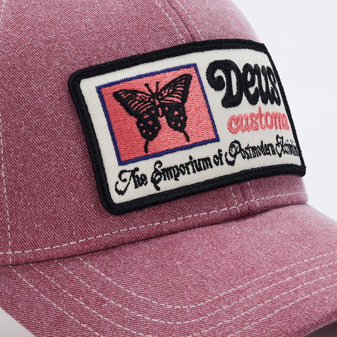 Deus Ex Machina Slapstick Trucker Melon Red