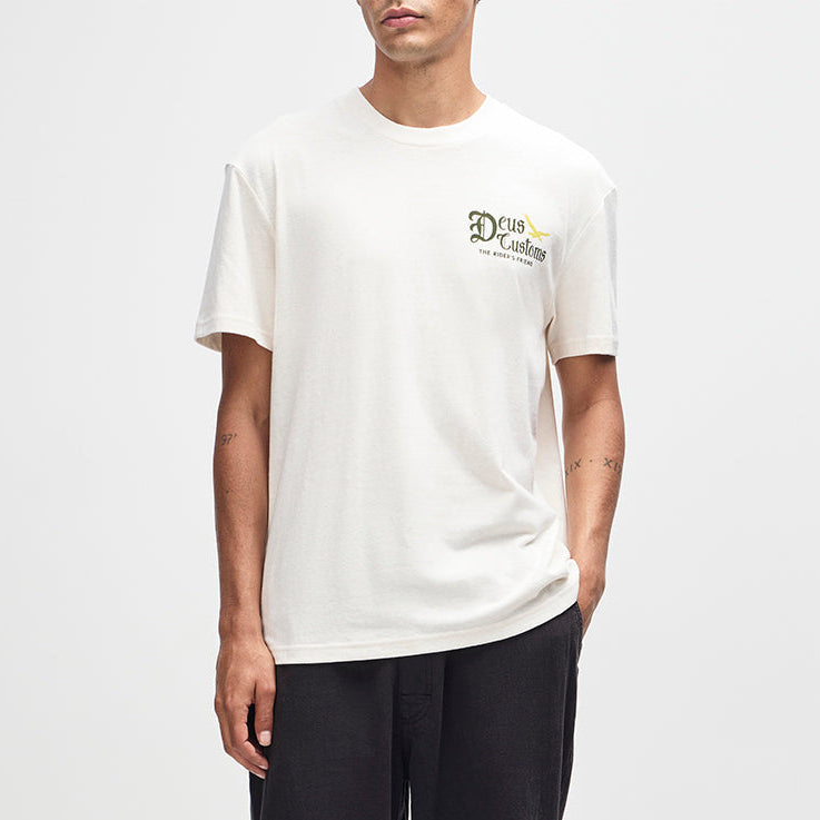 Deus Ex Machina Beep-Beep Tee Dirty White