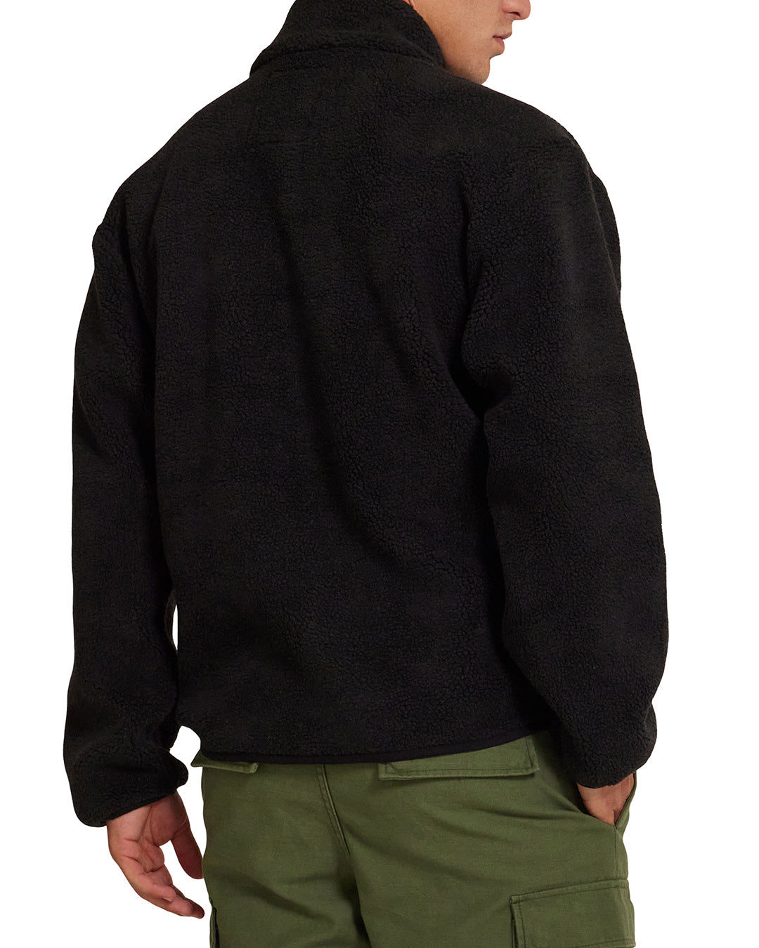 Deus Ex Machina Wallace Sherpa Fleece Anthracite