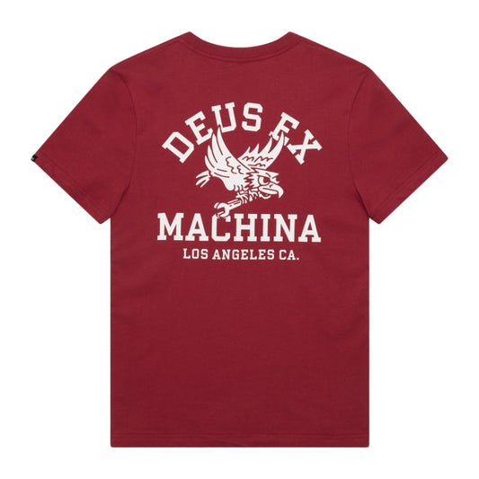 Deus Ex Machina Quickbeak Tee Lava Falls Red