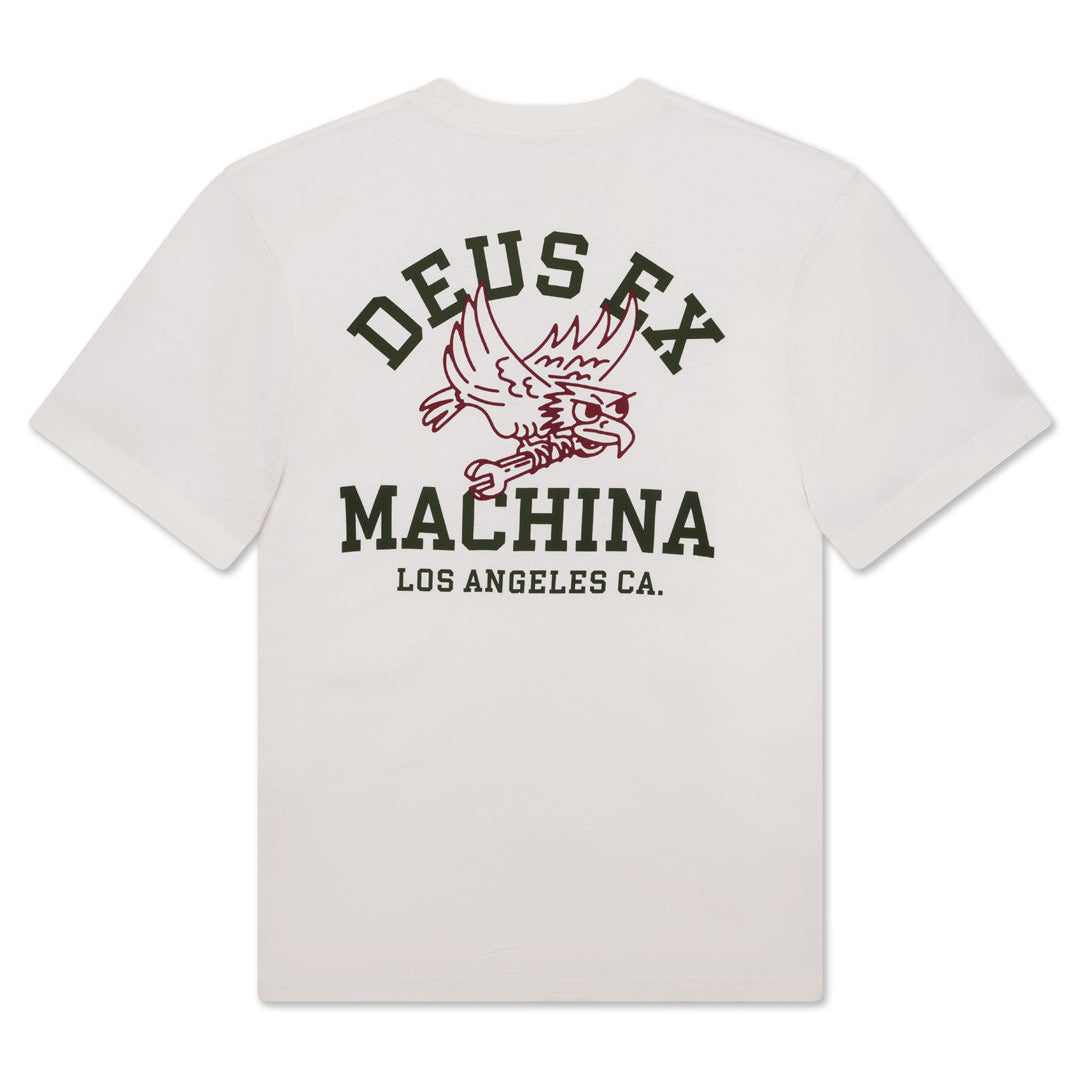 Deus Ex Machina Quickbeak Tee Vintage White