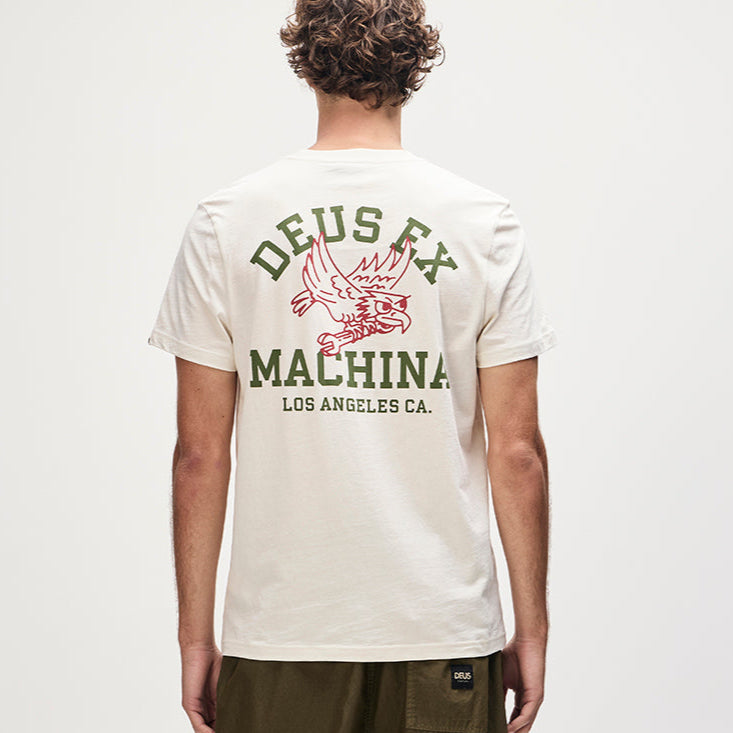 Deus Ex Machina Quickbeak Tee Vintage White