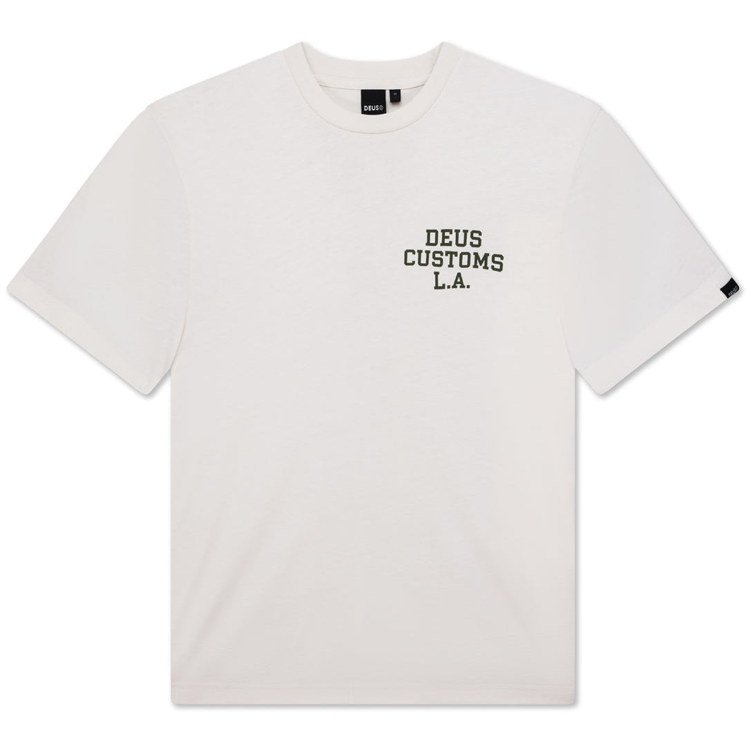Deus Ex Machina Quickbeak Tee Vintage White