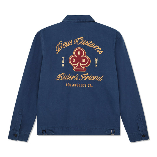 Deus Ex Machina Basto Club Jacket Navy