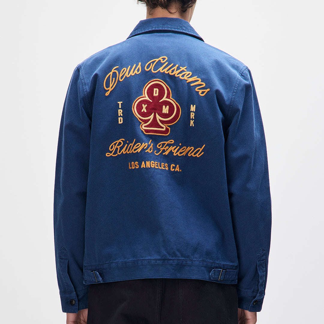 Deus Ex Machina Basto Club Jacket Navy