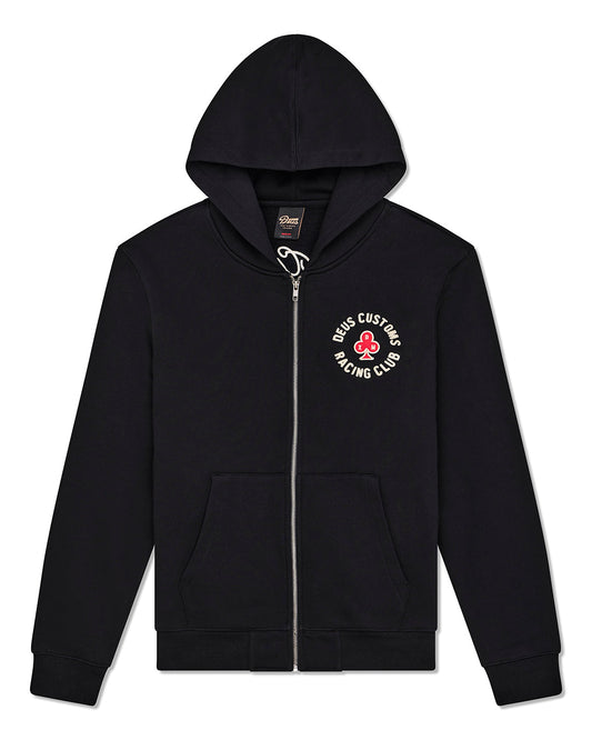 Deus Ex Machina Basto Zip Hoodie Black