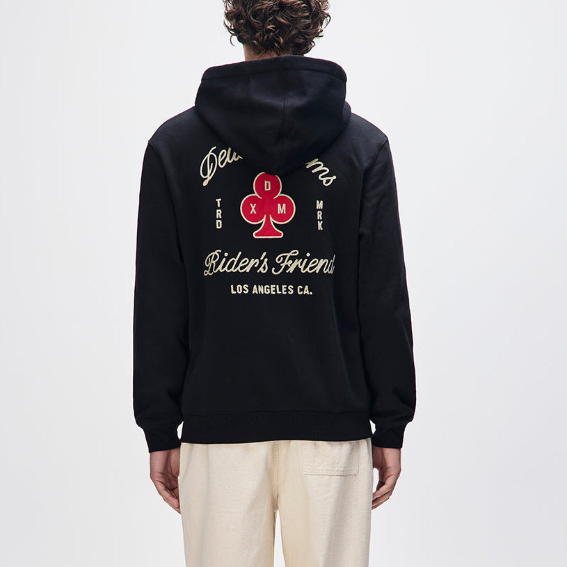 Deus Ex Machina Basto Zip Hoodie Black