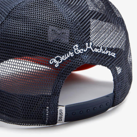 Deus Ex Machina Pill Trucker Red Navy