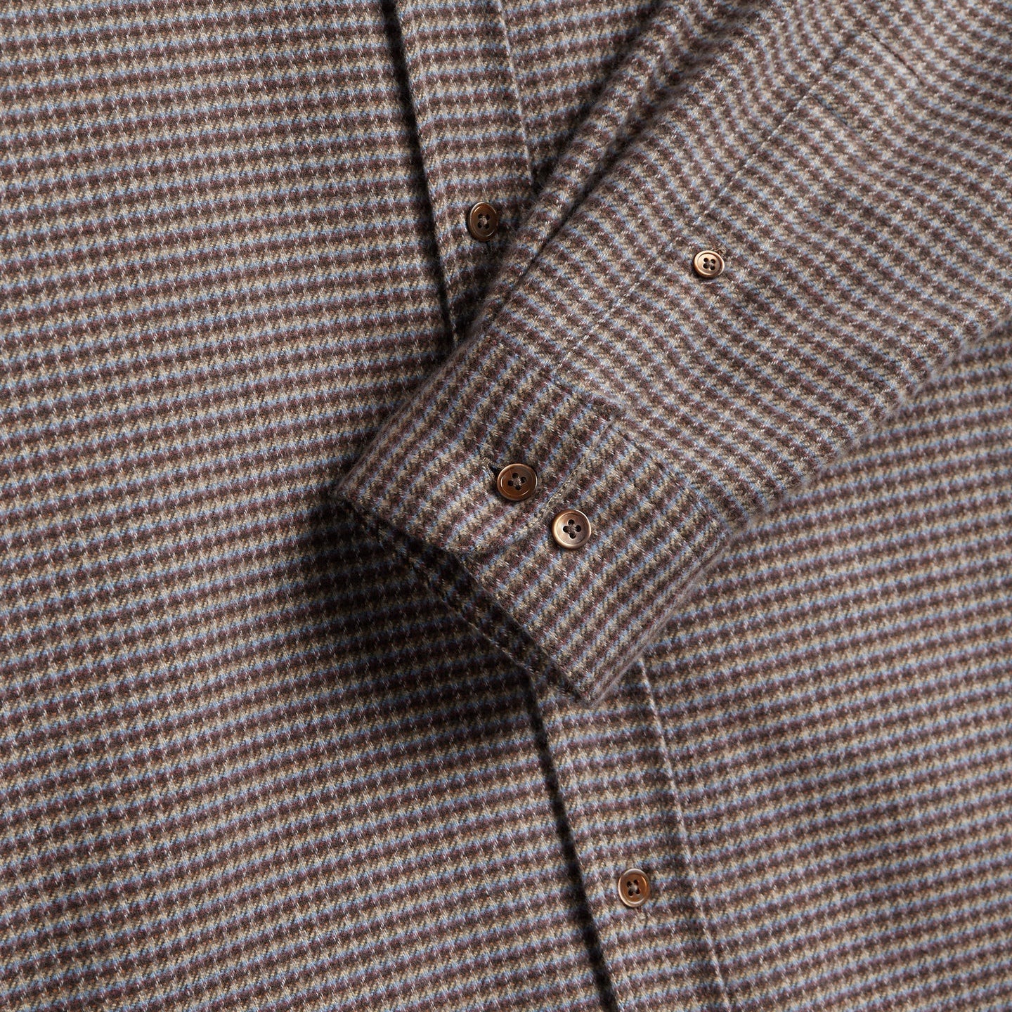 Portuguese Flannel Dylan LS Shirt Blue / Bordeaux