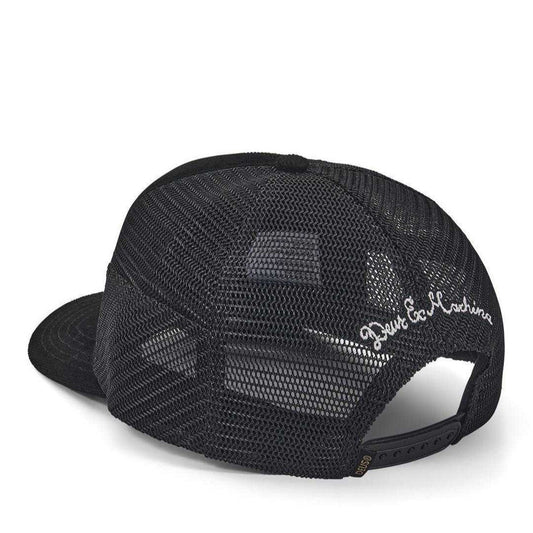 Deus Ex Machina Pill Cord Trucker Black SS25