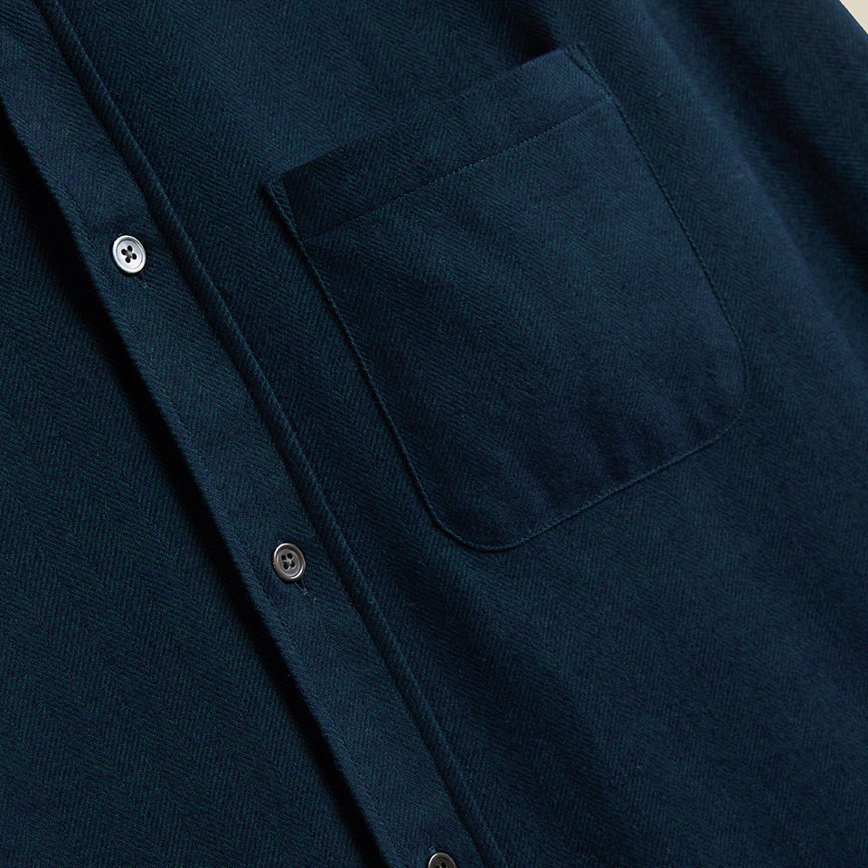 Portuguese Flannel Espiga LS Shirt Green