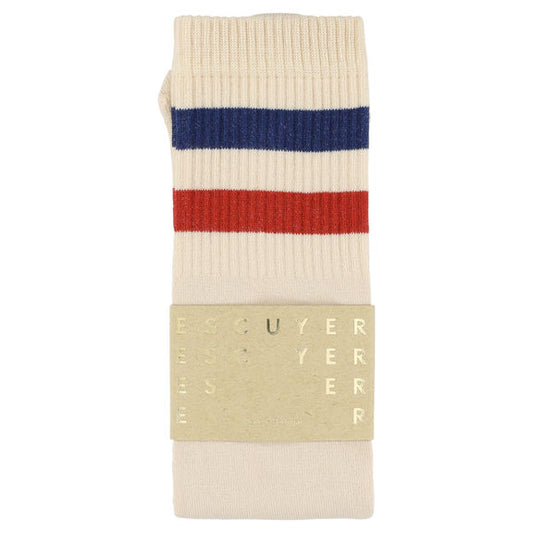 Escuyer Tube Socks Ecru /  France