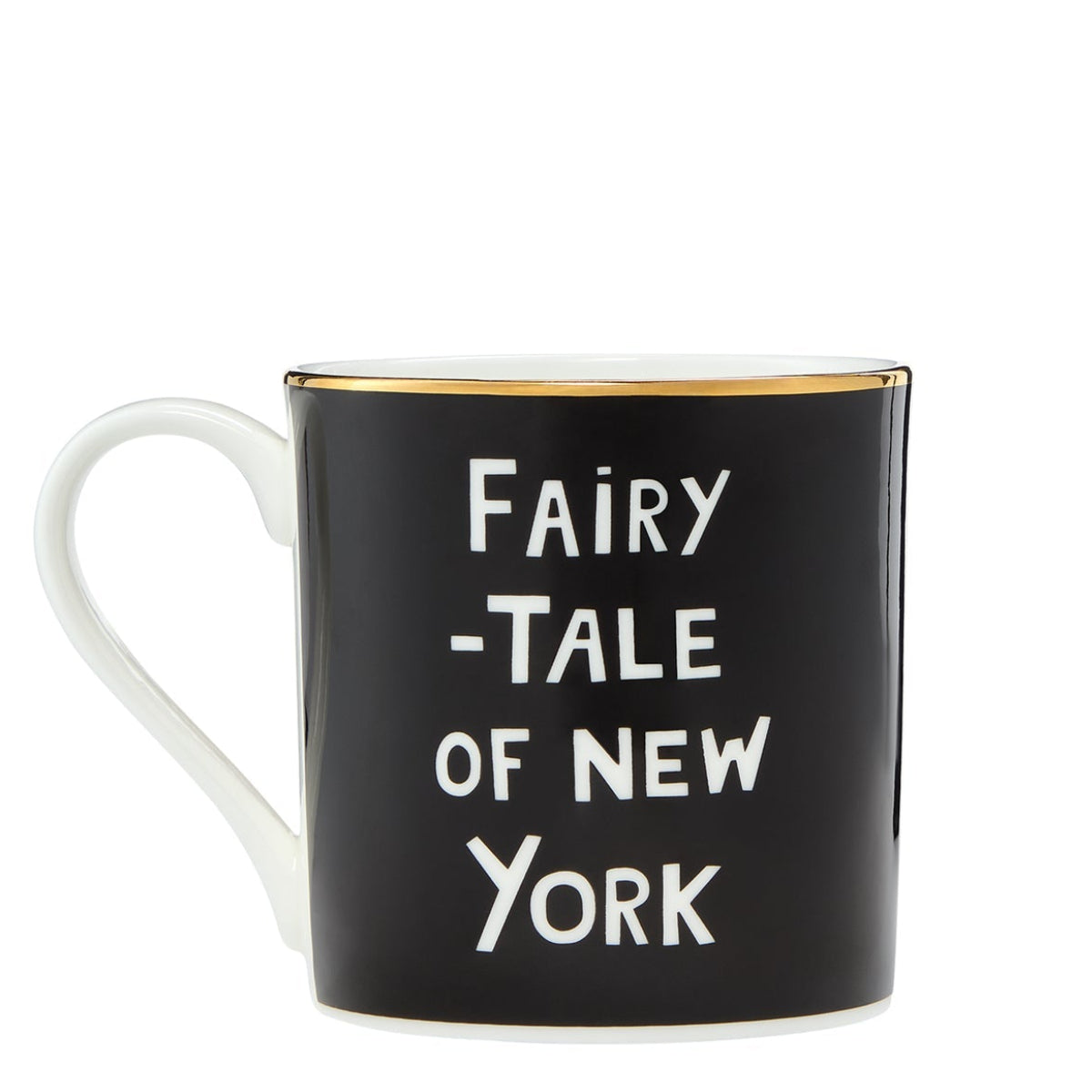 Bella Freud Fairytale Of New York Mug Black