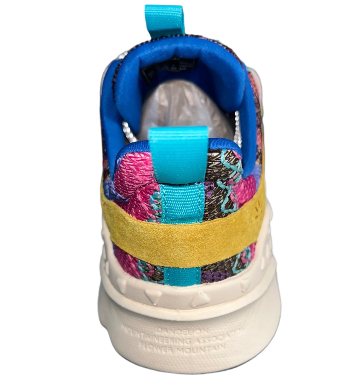 Flower Mountain W' Kotetsu Suede Knitted Multi Fabric Granata Rose Ocher