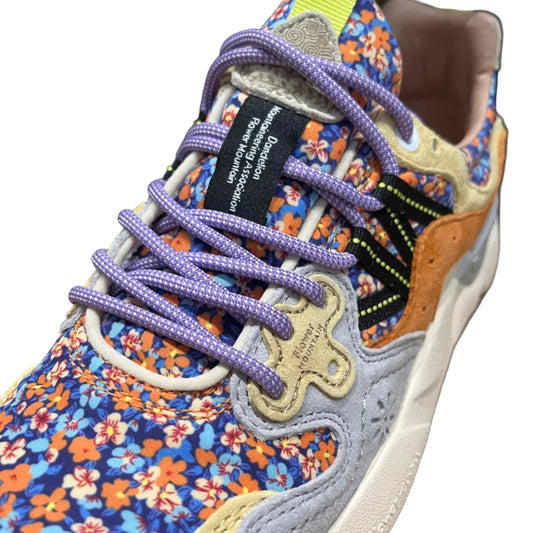 Flower Mountain W' Yamano 3 Suede/Nylon Yellow - Light Blue - Zucca